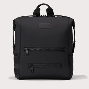 Large Dagne Dover Indi Neoprene Diaper Bag in Onyx